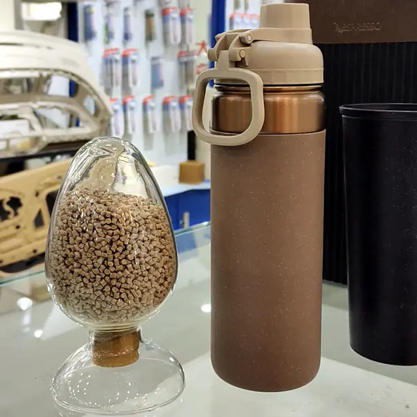 Sustainable Coffee Grounds Plastic